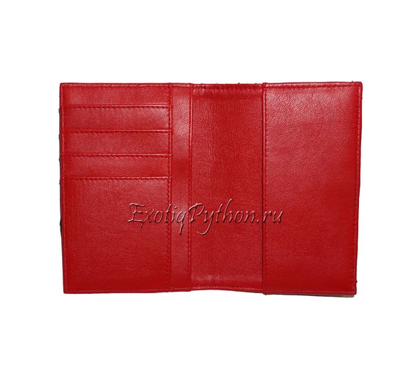 Обложка для паспорта и документов из кожи питона AC-22
