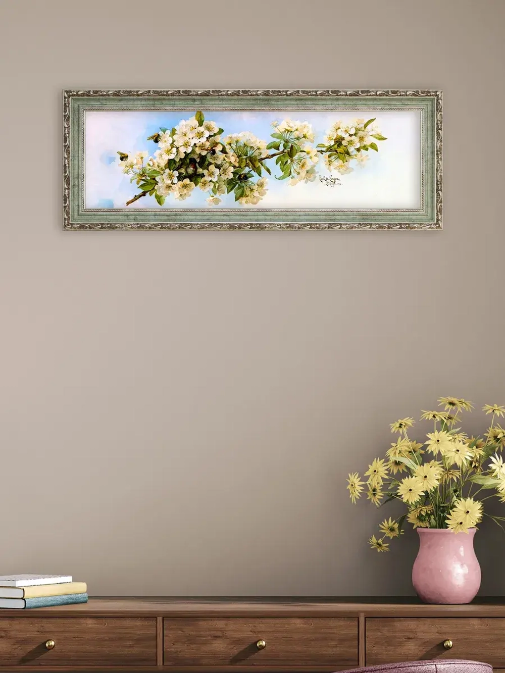 Картина на стену интерьерная на холсте 67*25 см