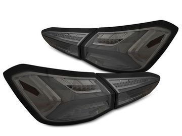 Фонари задние LED SMOKE SEQ для FORD FOCUS 4 18-21 HATCHBACK