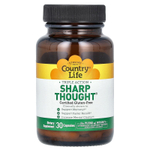 Country Life, Sharp Thought, тройное действие, 30 капсул