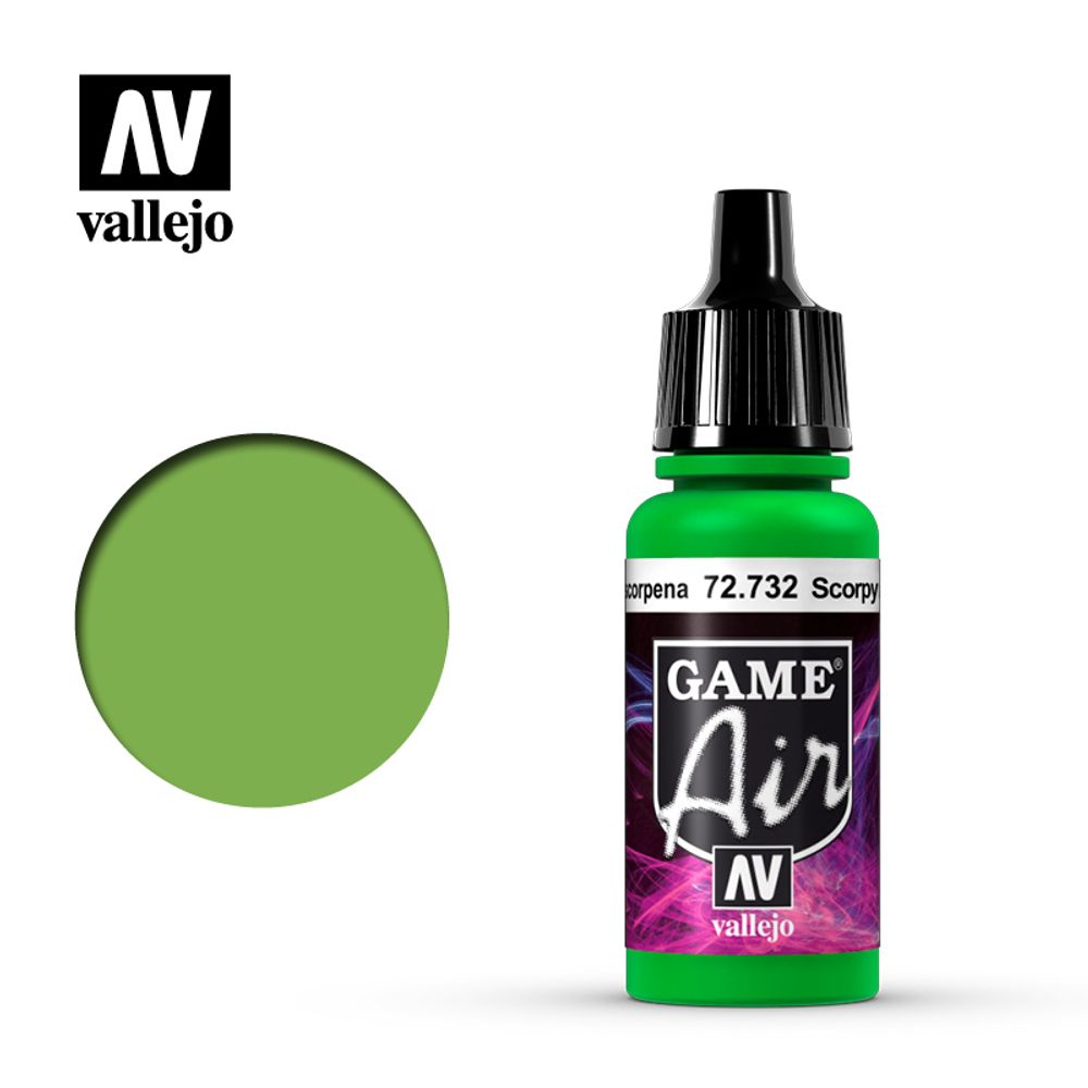 Game air 732-17ml. Scorpy green