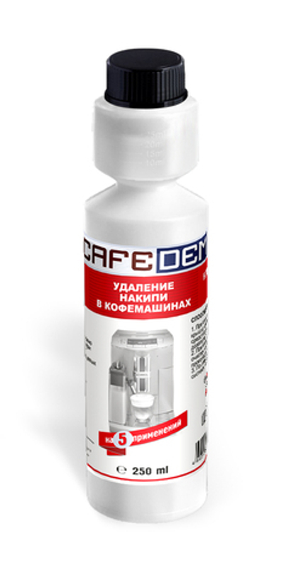 Cafedem D11 Средство для удаления накипи, жидкое моющее средство. Флакон 250мл.
