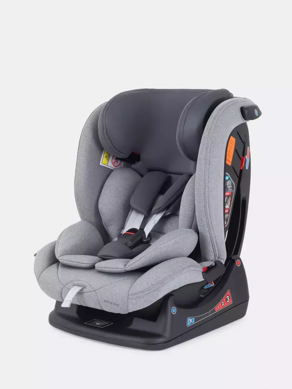 Автокресло RANT AY913 "MATRIX" Active Line (Grey) группа 0+-1-2-3  (0-36 кг)