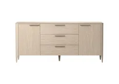 Тумба Type oak 2 двери 3 ящика (беленый дуб)