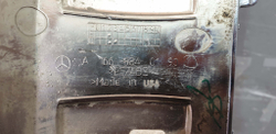 Накладка заднего бампера Mercedes GL (X166) 12-16 Б/У Оригинал A1668840190