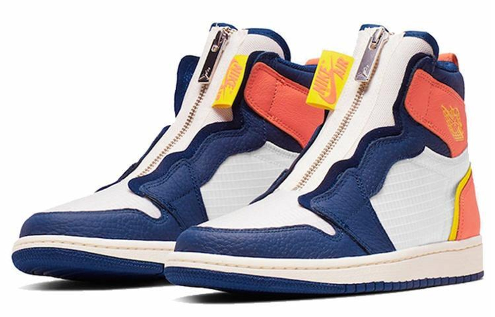 Кроссовки Jordan Air Jordan 1 Retro High Zip (Женская размерная сетка)