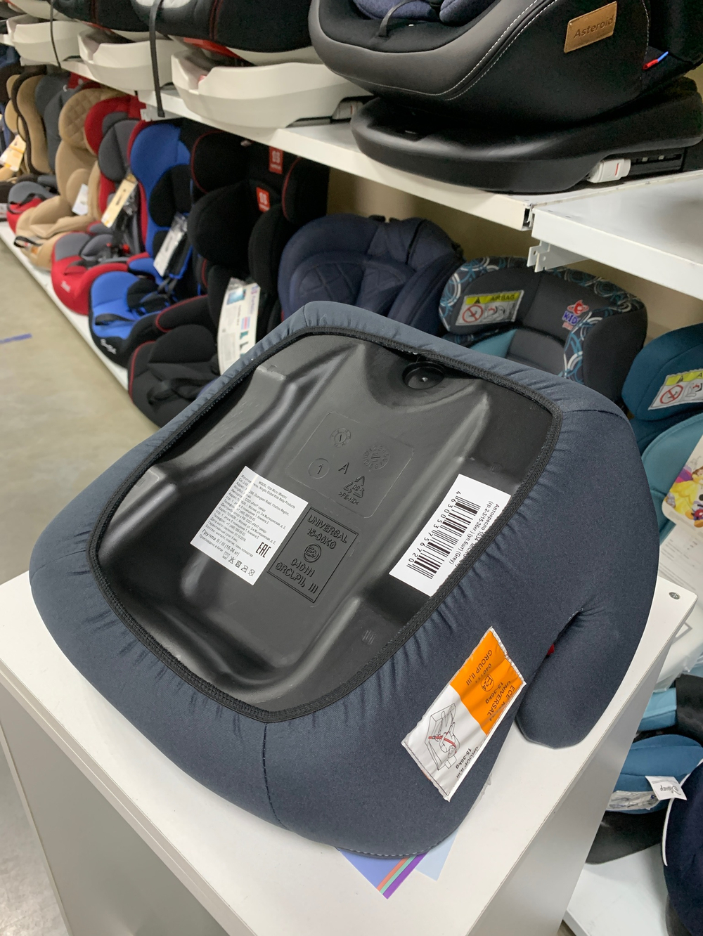 Автокресло Rant 1034 "MICRO" City Line (гр.2-3/15-36кг.) (Grey)