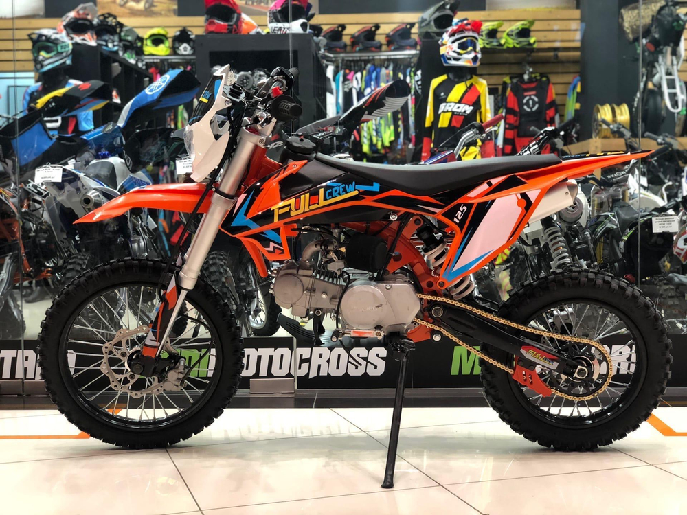 Питбайк Full Crew FC125e 17/14 Оранжевый