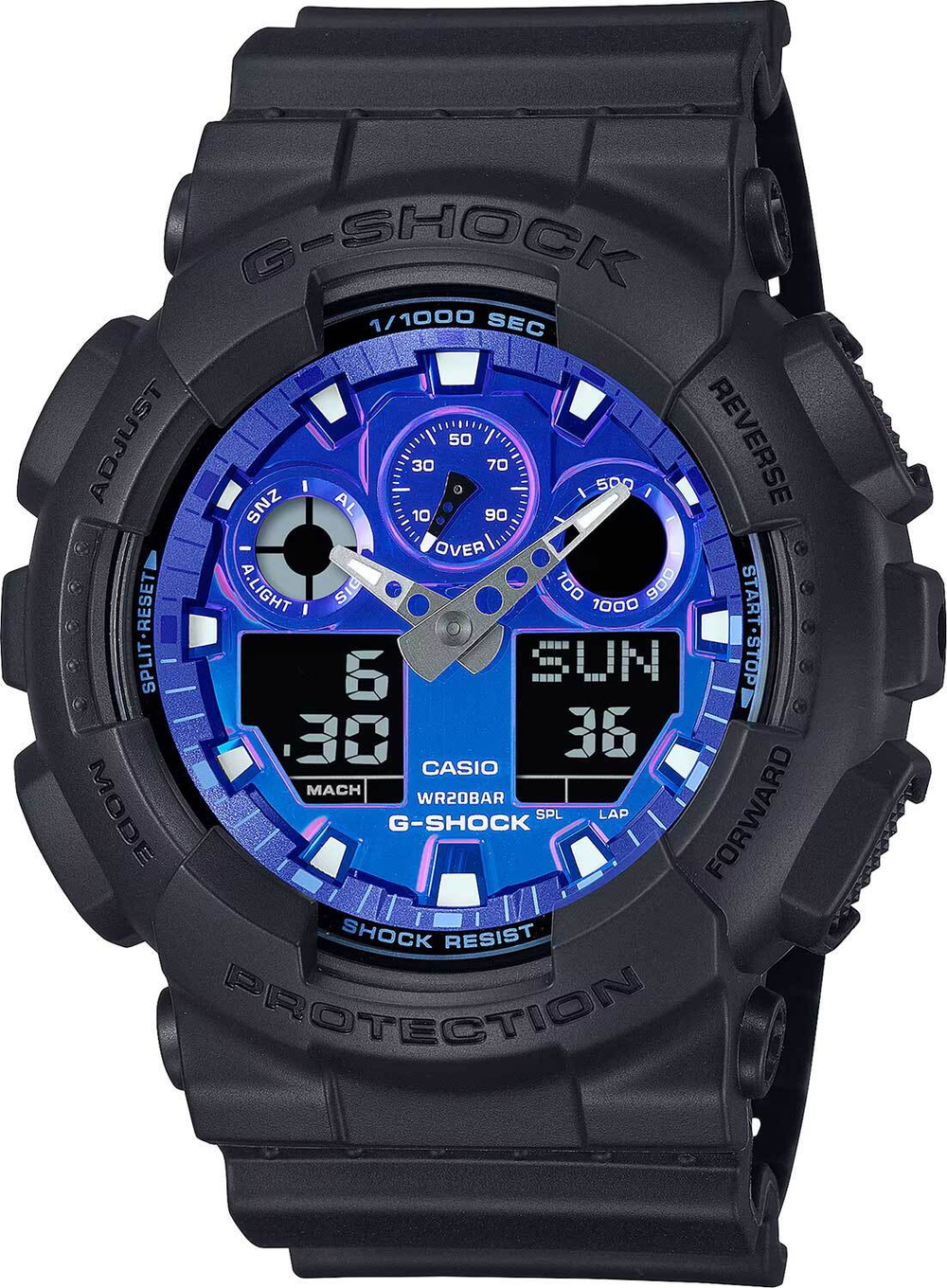 Мужские наручные часы Casio G-Shock GA-100FL-1A