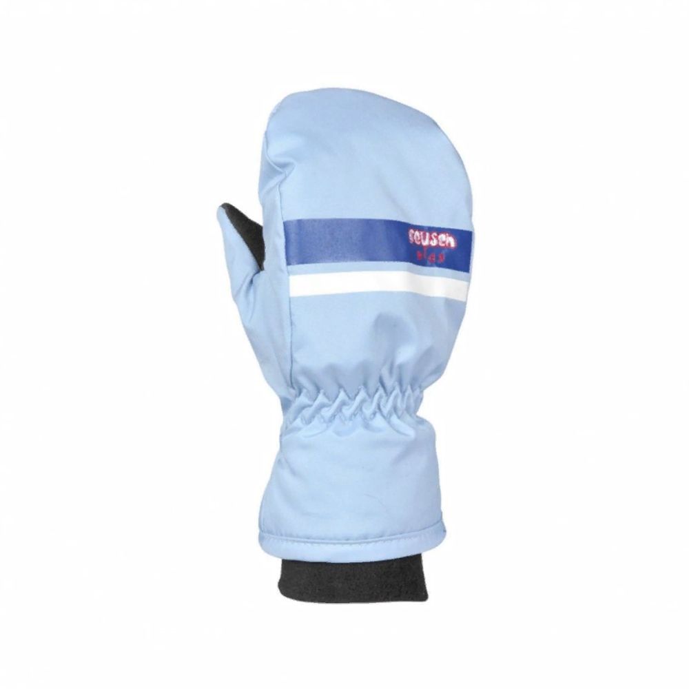 4185400  варежки Reusch Kids Mitten, цв.406 light blue / mazzarine blue, Baby, р.IV