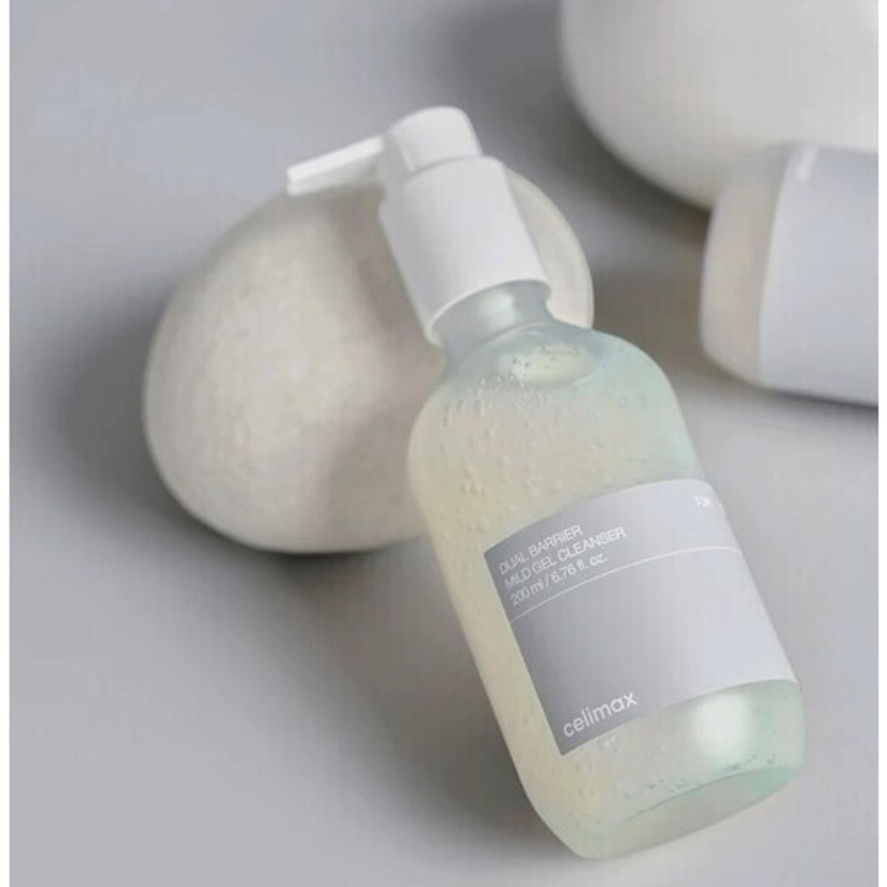 Celimax Гель для умывания мягкий с африканским миротамнусом - Dual barrier mild gel cleanser, 200мл