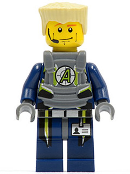 Минифигурка LEGO agt021 Агент Свайп
