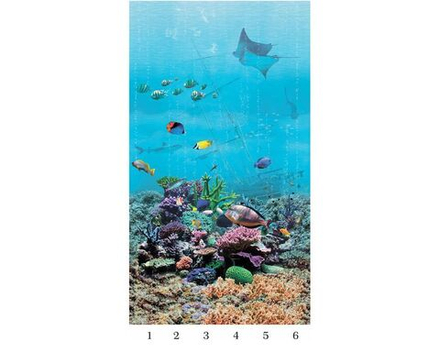 Панель из ПВХ Panda "Подводный мир" арт.01140