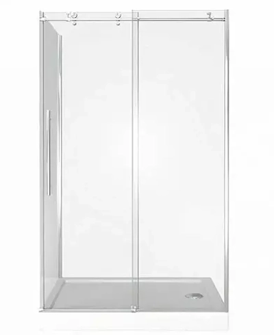 Душевой уголок Bas Puerta Г-об 120*80*193 с поддоном 3см