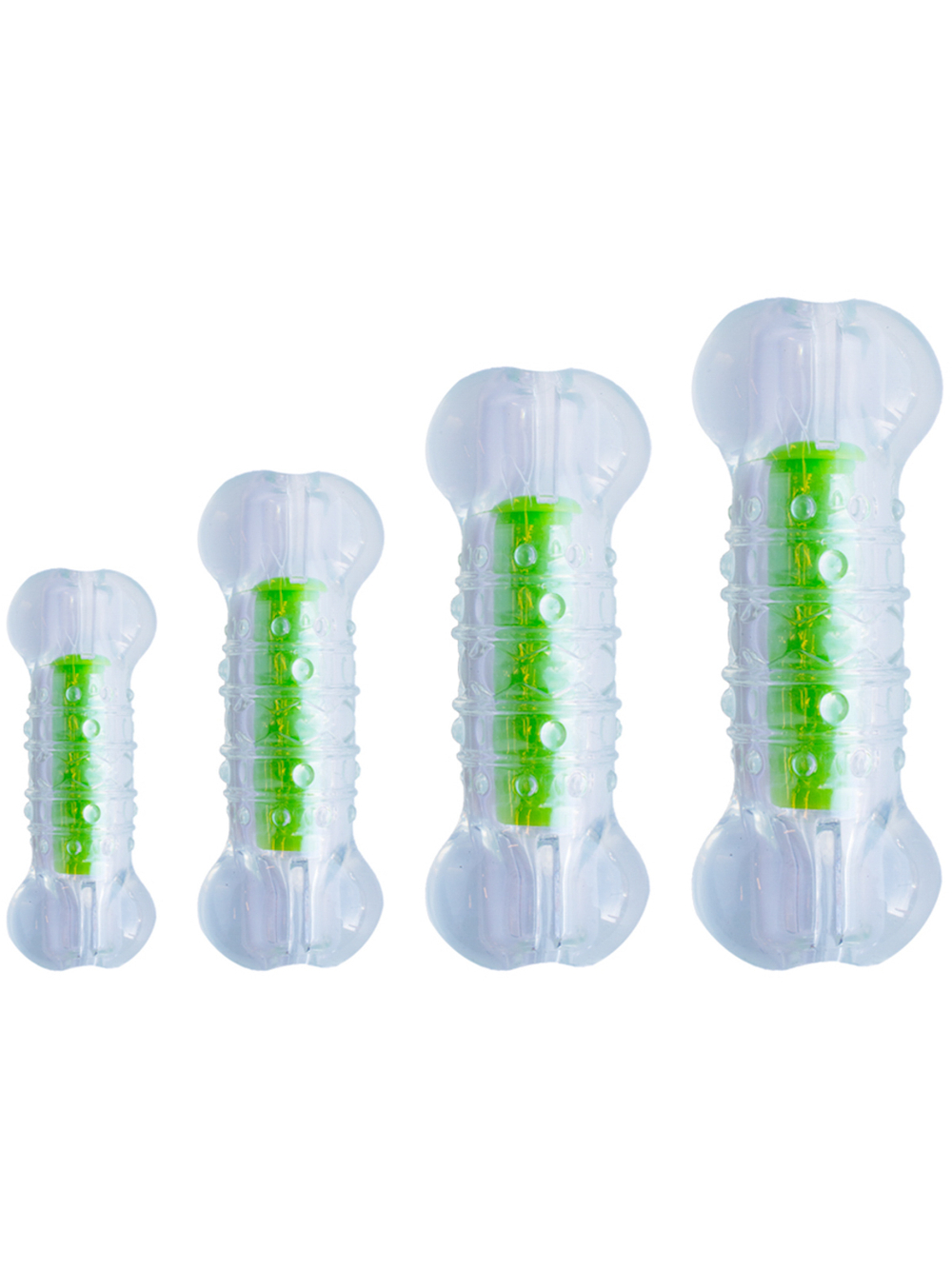 Petstages игрушка для собак "Хрустящая косточка" резиновая 12 см средняя