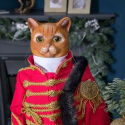 Кукла коллекционная Кот Гусар Ламберт