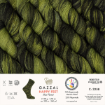 Пряжа Gazzal Happy Feet (3258)