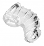 Насадка для ограничения эрекции Detained Soft Body Chastity Cage (Цвет: прозрачный)