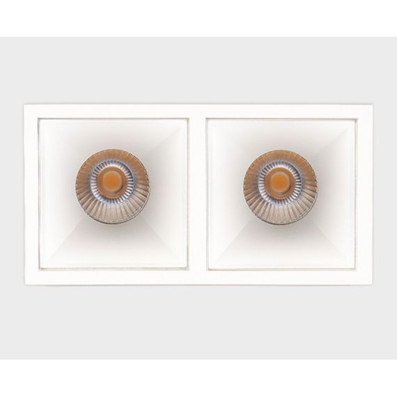Встраиваемый светильник Italline IT06-6020 white 3000K - 2 шт. + IT06-6022 white