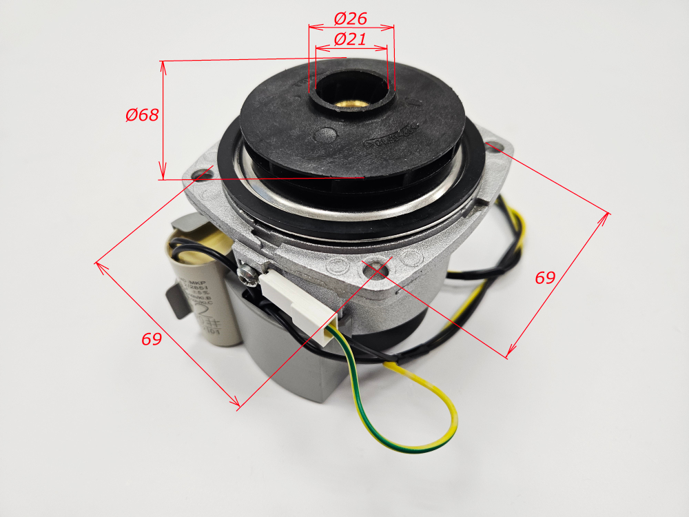 Электромотор циркуляционного насоса (WILO INTNFSL 12/6 HE-1) для ELECTROLUX Quantum (арт. BI1462109)