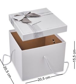 WF-195-A Набор коробок из 3 шт, серый