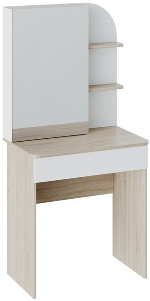Майя Туалетный стол (Дуб сонома/Белый Ясень) ТриЯ