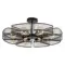 Потолочная люстра Arte Lamp MAASYM A7044PL-8BK