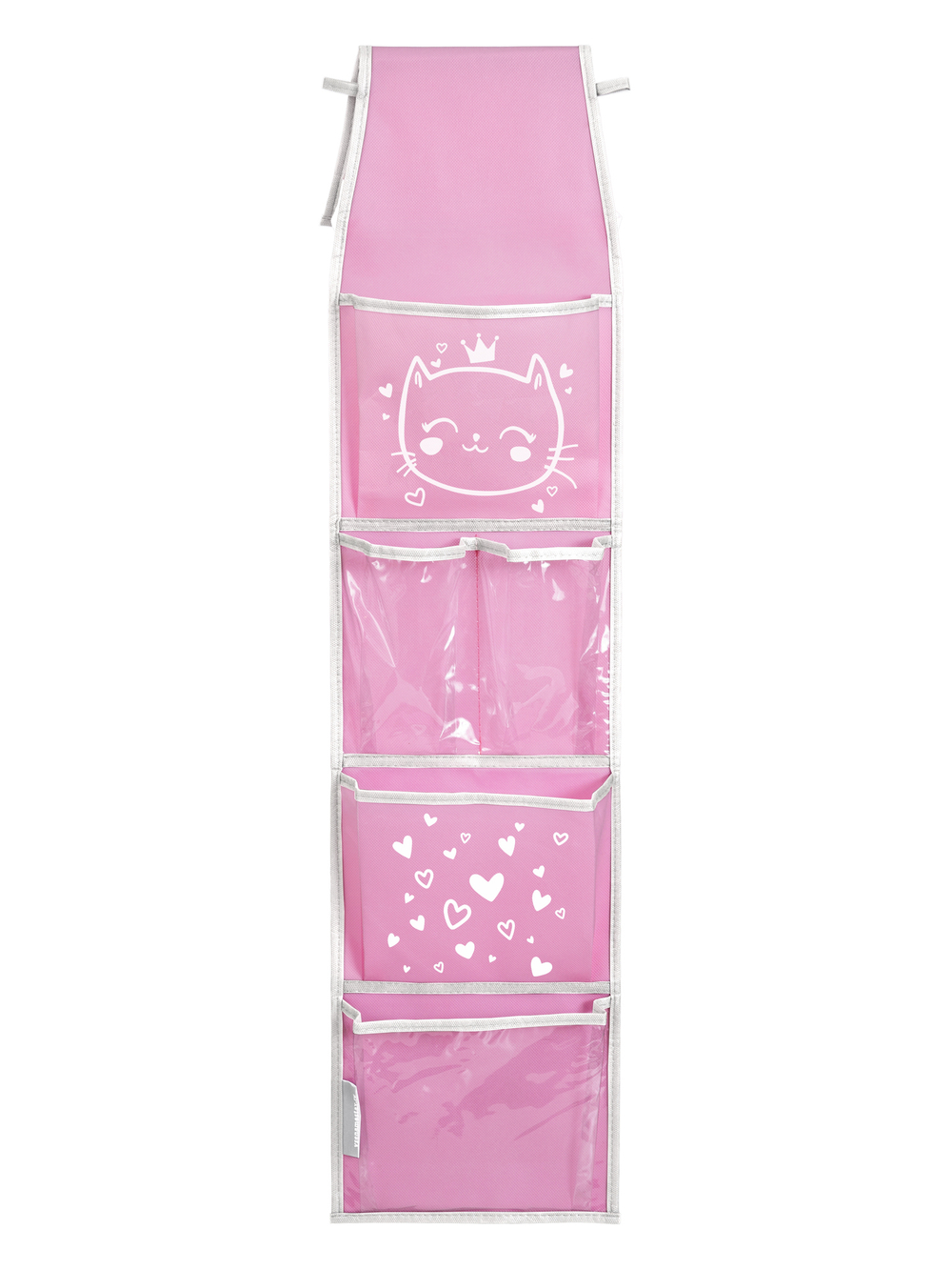 Кармашки для детского сада на резинке. Сердечки