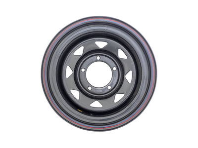 Диск усиленный УАЗ стальной черный 5x139,7 9xR15 d110 ET-30 (треугольник мелкий)