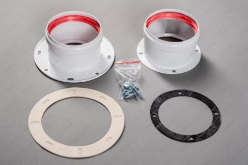 Комплект раздельного дымоудаления двухблочный D80 Ferolli