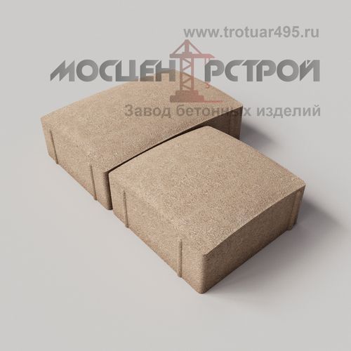 Тротуарная плитка Английский Булыжник 240/160х160х60