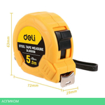 Рулетка Deli DL9005B