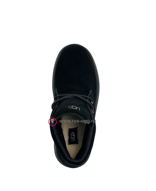 MENS BURLEIGH CHUKKA Black