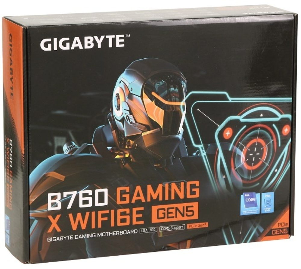 МАТЕРИНСКАЯ ПЛАТА GIGABYTE B760 GAMING X WIFI6E GEN5 (REV1.0)