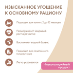 Влажный дополнительный корм для котят с 2 до 12 месяцев Мнямс на каждый день тунец в нежном желе 80 г