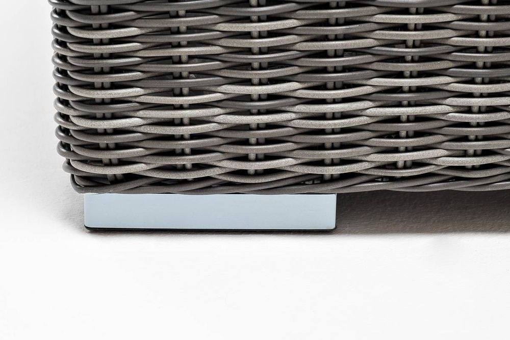 "Боно" лаунж-зона из искусственного ротанга, цвет графит