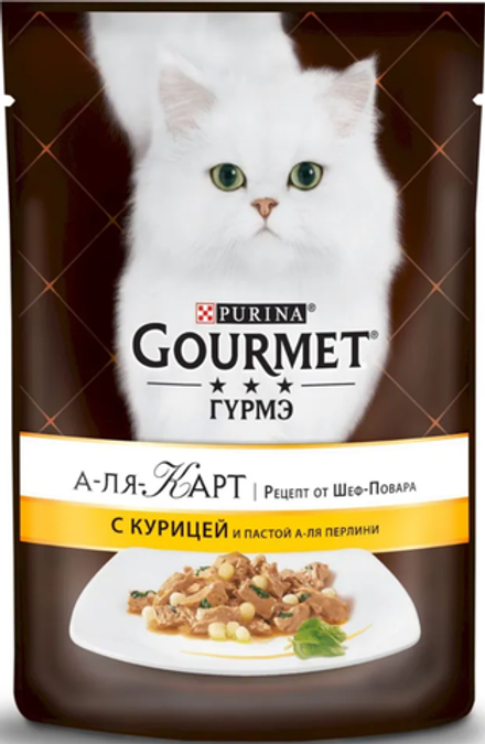 Гурмэ А-ля Карт с Курицей и Пастой 85гр.*24шт.