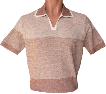 Футболка Поло из хлопка и льна MeleCL (Турция). Р-ры 46-52