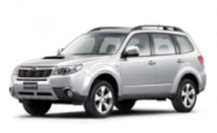 Чехлы на Forester 3 (2008-2012 г Задние спинка 40 на 60, сиденье единое)