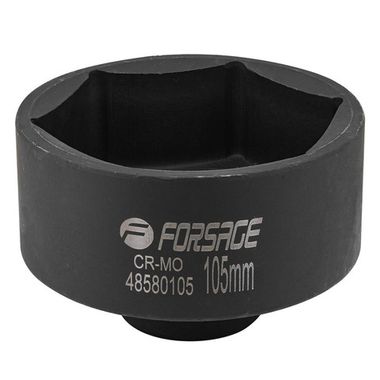 Головка ударная глубокая 1'', 105мм (6гр.) Forsage F-48580105