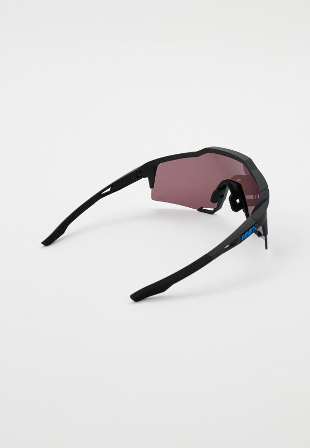 Спортивные очки с диоптриями 100% Speedcraft / Matte Black / HiPER Blue Multilayer Mirror Lens