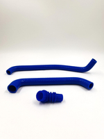 Патрубки регулятора холостого хода (РХХ) УАЗ Патриот, Хантер ЗМЗ-409 силикон 3 шт