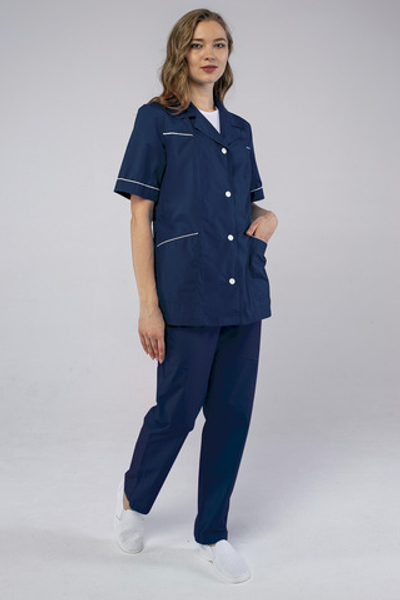 Костюм женский Магнэль (тк.Смесовая,120), т.синий