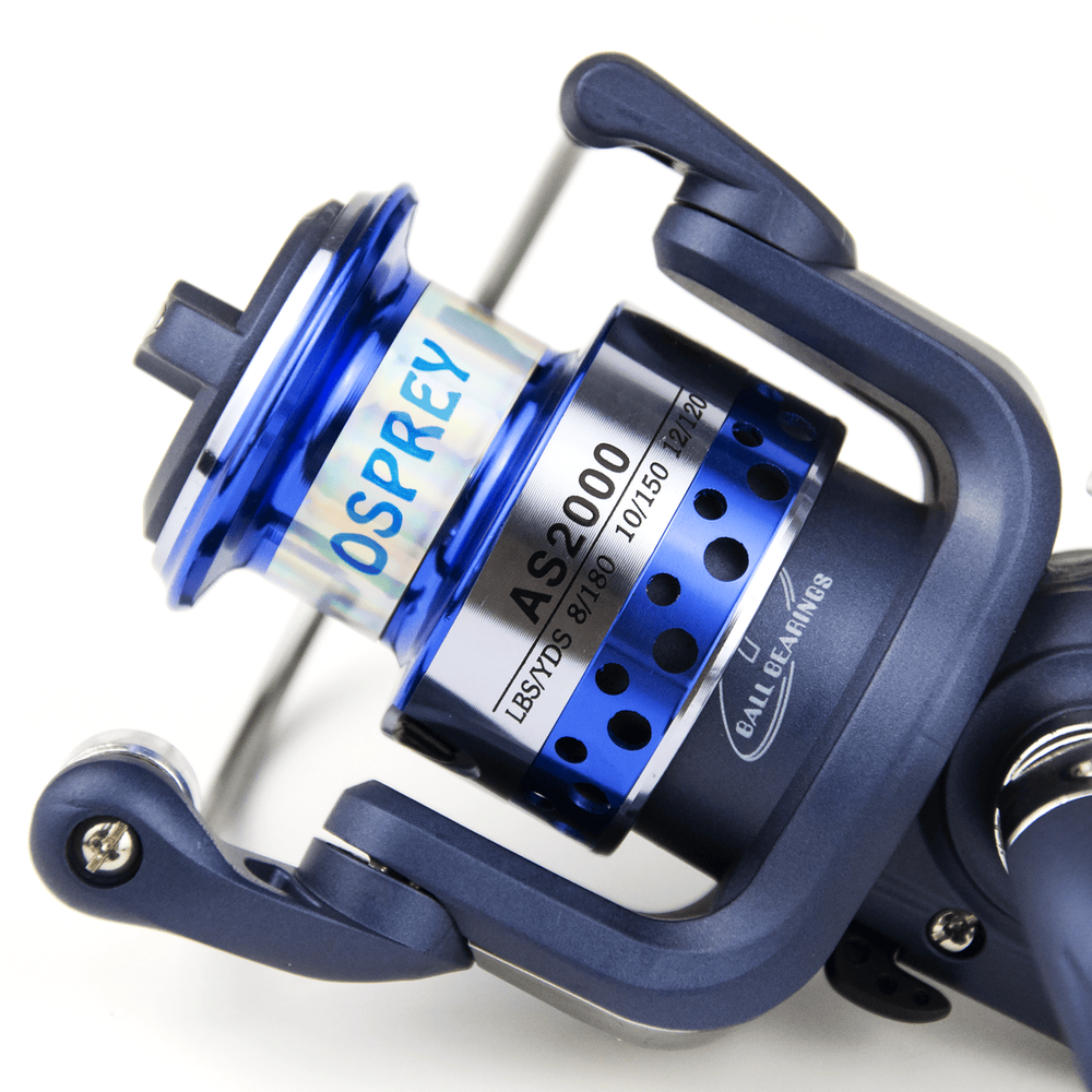 Катушка безынерционная Osprey AS2000 (2000, 7BB, мет. шпуля)