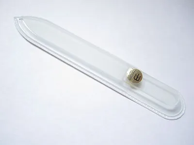 Стеклянная пилка Bohemia 13,5 см. Матовая,прозрачная.