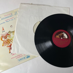 Винтажная виниловая пластинка LP Saint Saens, Milhaud, Grant Johannesen , Piano, With The Philharmonia Orchestra, Georges Tzipine, Concerto No 4 In C Minor (Англия 1958)