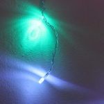 Гирлянда для дома БАХРОМА «Мерцание» ш1,5м* в40 см 48 ламп LED, прозрачн. провод, авторежим, IP-20, Мультицвет (белое мерцание)