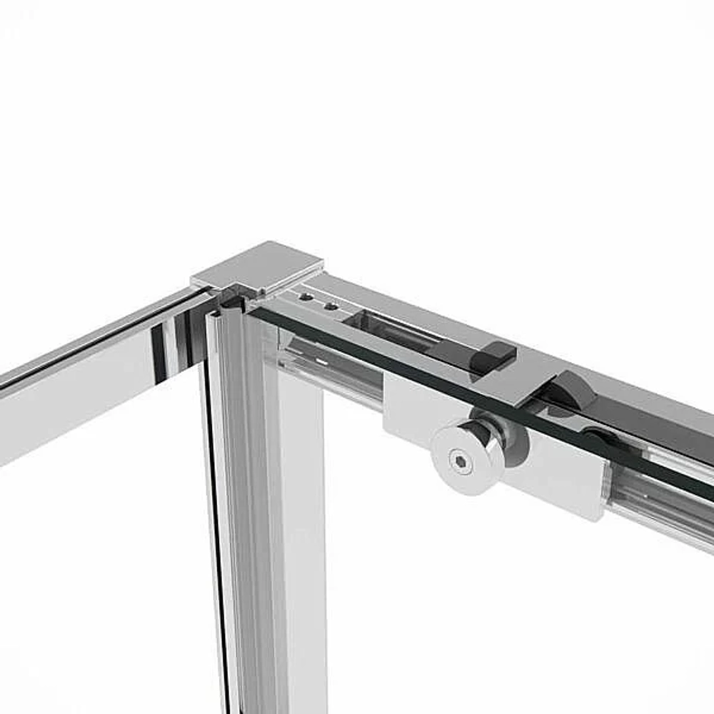 Душевой уголок Vincea Slim Soft VSR-1SS9014CL 140x90 стекло прозрачное/профиль хром