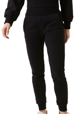 Женские теннисные брюки Bjorn Borg Sthlm High Waist Sweat Pants - black beauty