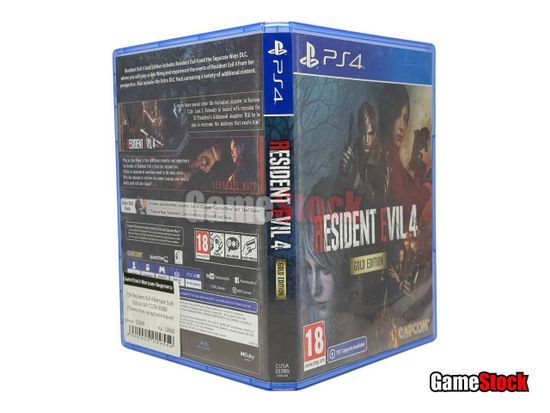 PS4 Resident Evil 4 Remake Gold (Б/У, Полностью на русском языке, CUSA-33388)